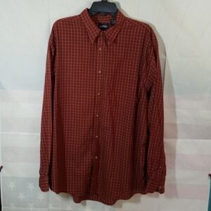 Puritan XLT Long Sleeve Button Up Shirt One Pocket